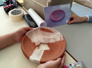 Ταυτοποίηση φωτογραφίας και συγκολλημένου αγγείου.