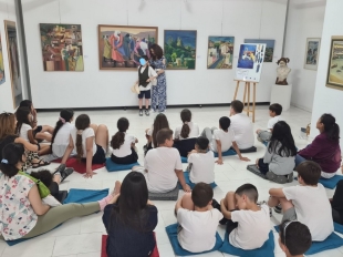 Οδηγίες για παιχνίδι εξερεύνησης των έργων των πατέρων της σύγχρονης κυπριακής τέχνης.